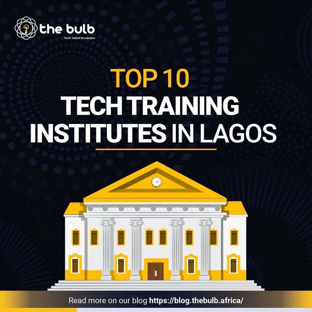 Top 10 training institutes including The Bulb Africa